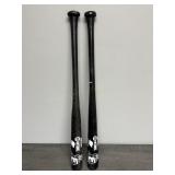 (2) Evansville Otters Baseball Bats