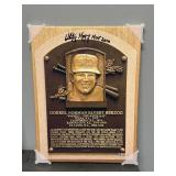 Autographed Whitey Herzog Canvas St. Louis