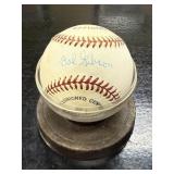 Bob Gibson Autographed Baseball