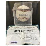 Matt Williams Autographed Baseball