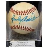 Sparky Anderson Autographed Baseball