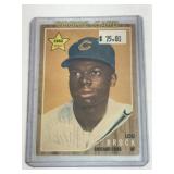 1962 Topps Lou Brock Rookie Card #387