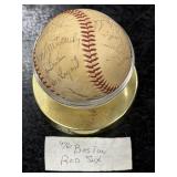 76 Boston Red Sox Players Autographed Baseball