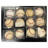Legends of the Game Autographed Baseballs