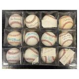 Legends of the Game Autographed Baseballs