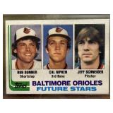Cal Ripken Jr. 1982 Topps Future Star Rookie Card