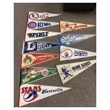 Minor League Teams Pennants