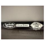 Chicago Tribune Comiskey Park Louisville Slugger