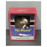 Autographed Ozzie Smith St. Louis Cardinals Figure