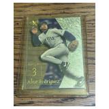 1998 Alex Rodriguez E-X 2001 Promo Card
