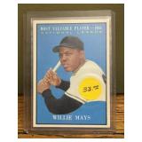 1961 Topps Willie Mays #482 NL MVP Card