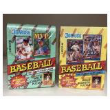 (2) 1991 Donruss Unopened Wax Pack Boxes