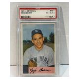 Graded 4 Yogi Berra 1954 Bowman Card #161