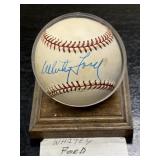 Whitey Ford Autographed Baseball