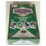 1990 Upper Deck Unopened Wax Pack Box