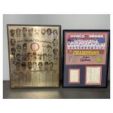 82 & 06 St. Louis Cardinals Champion Team Plaques
