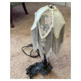 Meyda Tiffany Fabric & Fringe Style Lamp