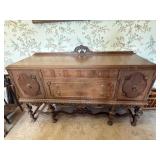 Jacobean Style Sideboard