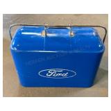 Vintage Metal Ford Cooler