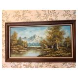 Framed Artwork by John Vicent