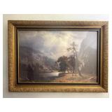 Framed Artwork - Yosemite Landscape