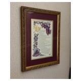 Framed Prayer Art