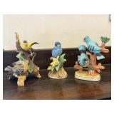 Porcelain Bird Figurines