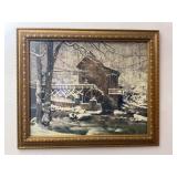 Framed Artwork - The Old Mill