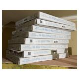 (8) Shaker White Base units