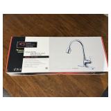 Single Handle High Arc Pull Down Kitchen Faucet