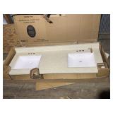 Luxury Line 61x22 Vanity Top