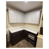 Corner Cabinet and Counter Top and Bottom