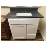 Bathroom vanity 35x37x22