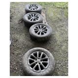 Yokohama Jeep tire & Rims P265/60r18