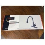 Single Handle High Arc Pull Down Kitchen Faucet