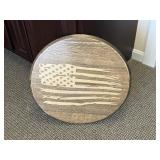 Wooden American Flag Decor