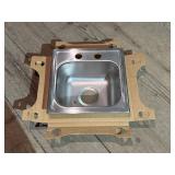 15' Stainless Steel Sink