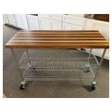 Rolling Cart w/ Custom Top