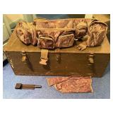 Military Box & Remington Hunting Pouch