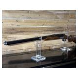 Engraved Double Barrel Shotgun