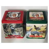Metal Red Man Tins