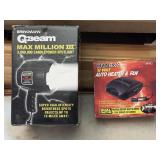 Spot Light & Plug in heater/fan