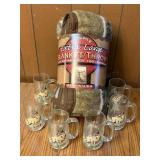 Deer Throw Blanket & mugs