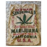 Red Hair Sinsemilla Burlap Sack