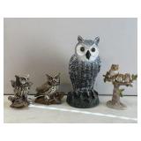 Owl Statues & Figurines