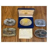 Sportmen Themed Belt Buckles