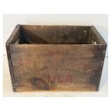 Red Rock Cola Wooden Soda Crate