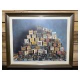 Framed Ammunition Collector Boxes