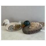Shell Covered Ducks
