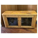 Wooden Glass Front Cabinet